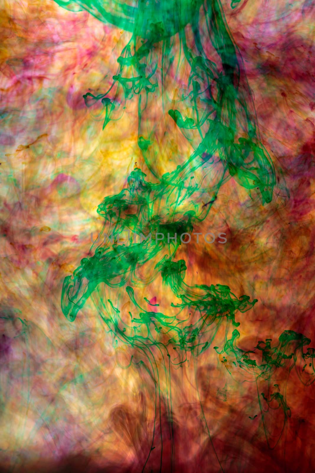 Abstract and very colorful motion blur background