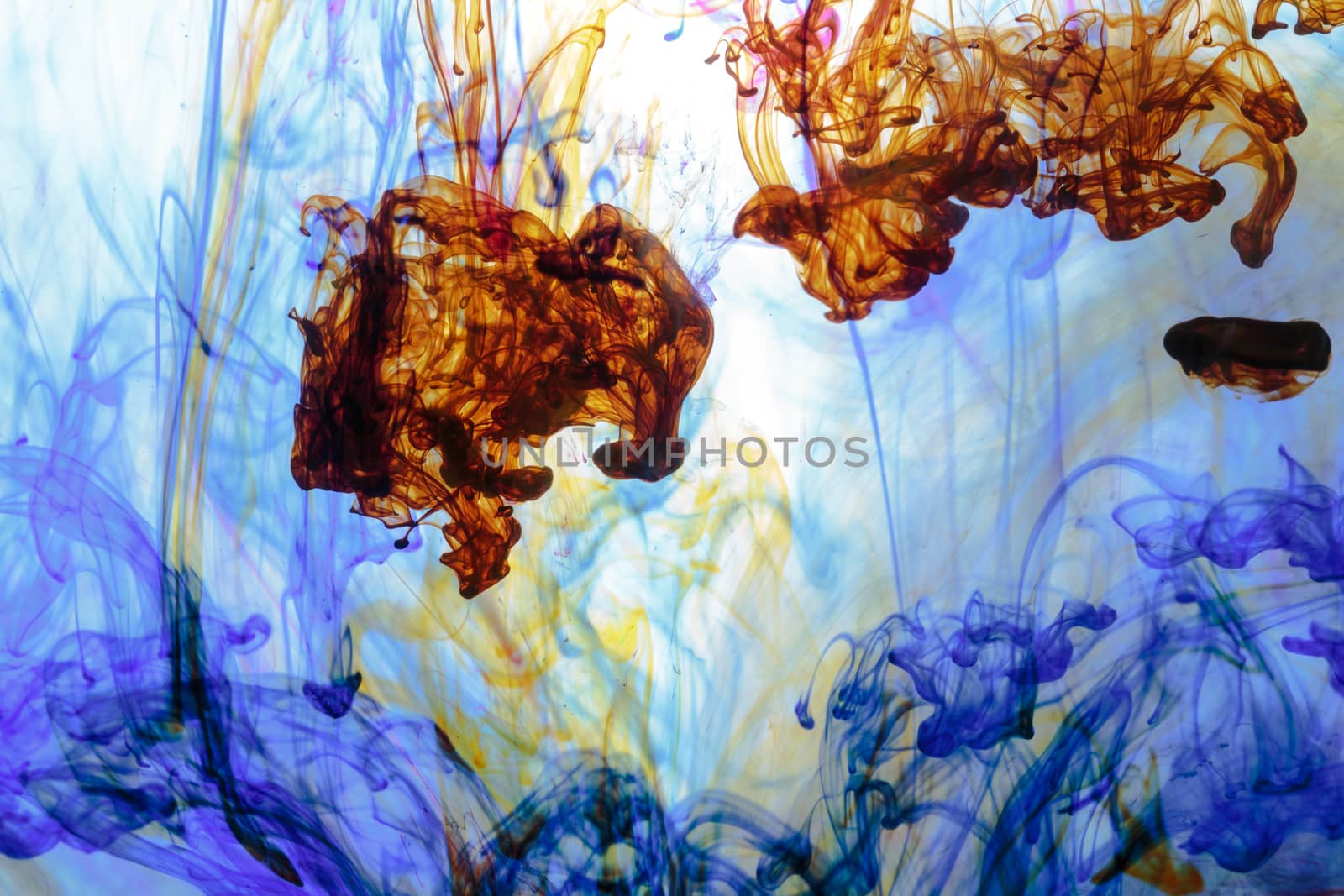 Abstract and very colorful motion blur background