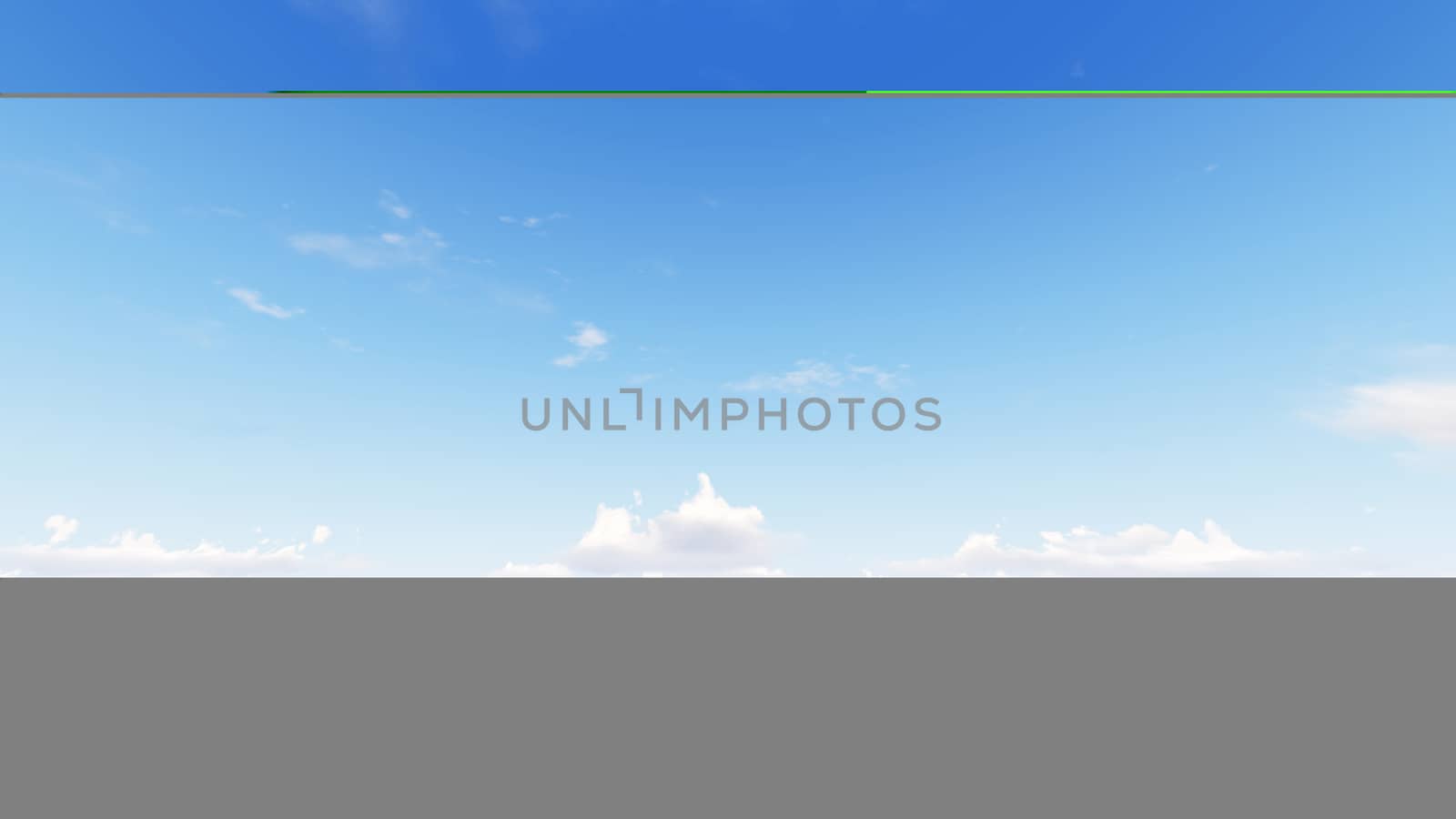 Cloudy blue sky abstract background, blue sky background with tiny clouds, 3d rendering

