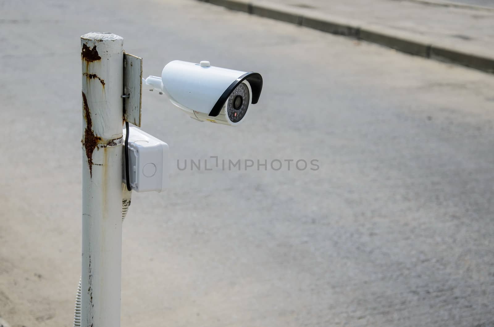 Surveillance Security Camera or CCTV in Thailand by worrayuth