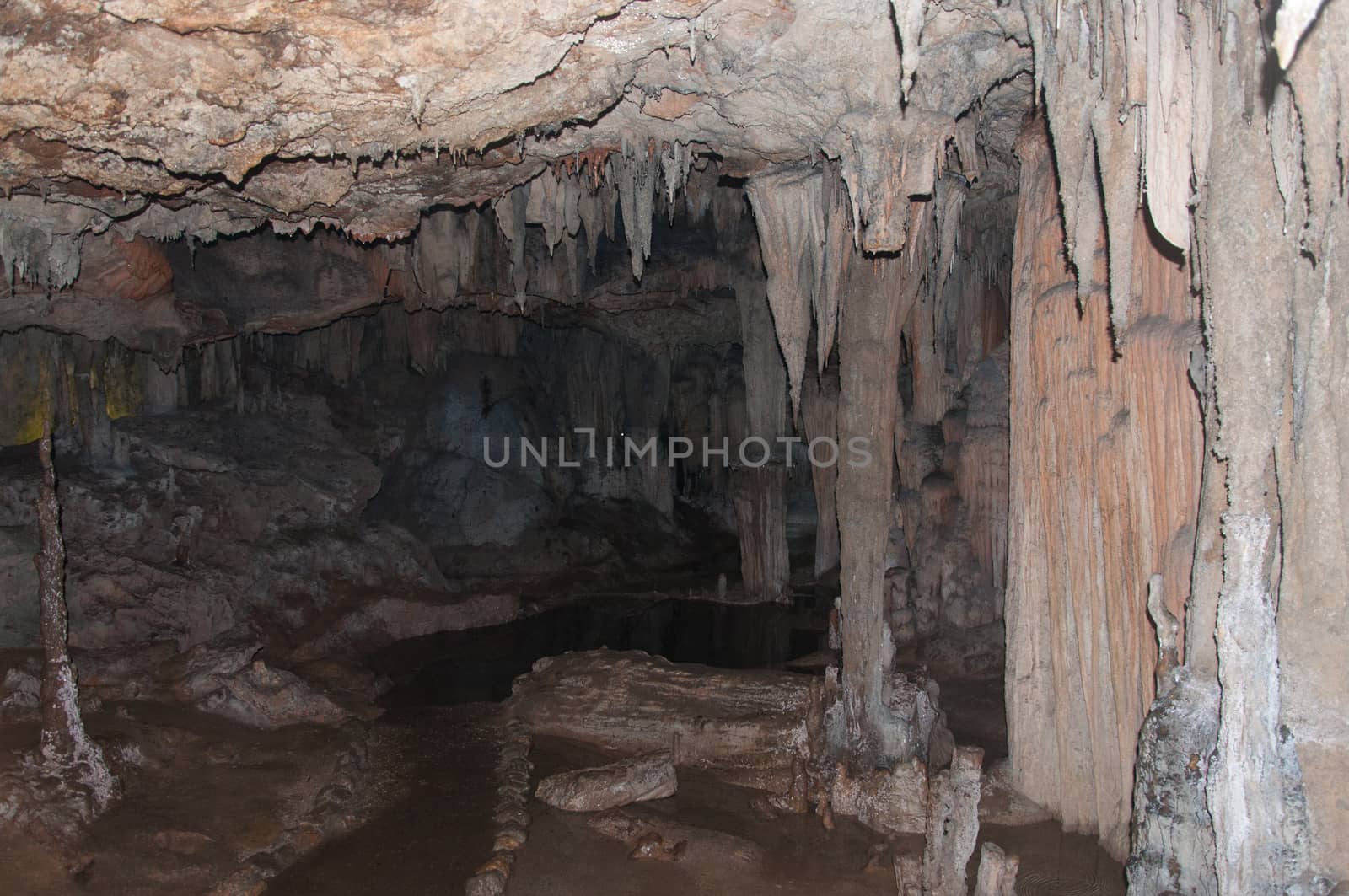 Sea Cave Kao-Kob in Trang Thailand. Sea Cave Kao-Kob is one of the most adventure place for traveller to paddle on boat to the beautiful cave.