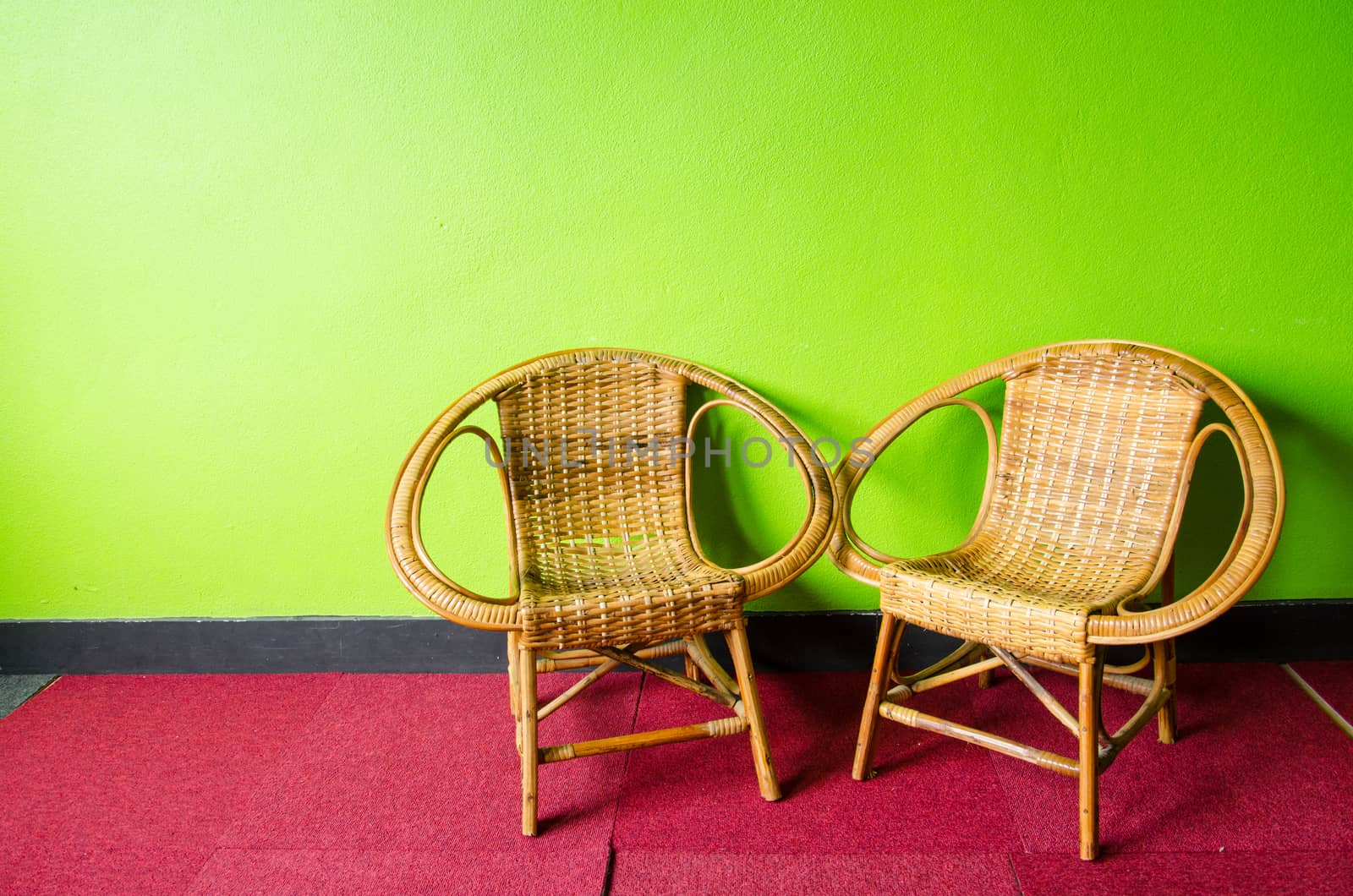 Two Chairs in the Green Room
