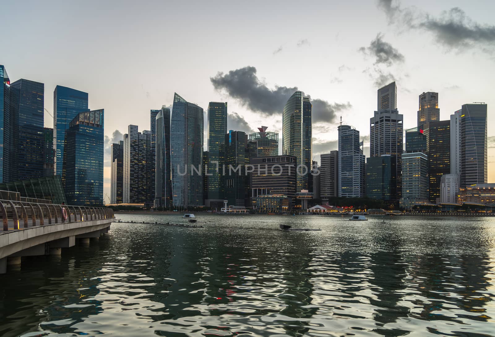 Singapore Cityscape Marina Bay