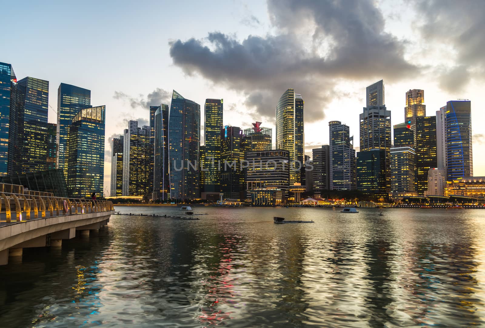 Singapore Cityscape Marina Bay