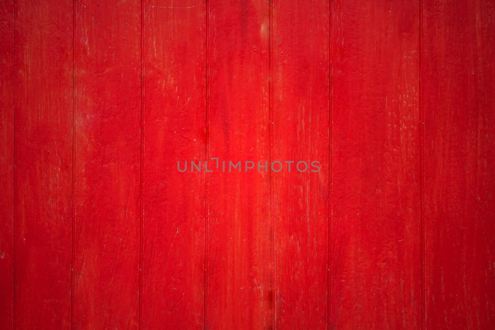 Red painted old wooden texture background  by punsayaporn