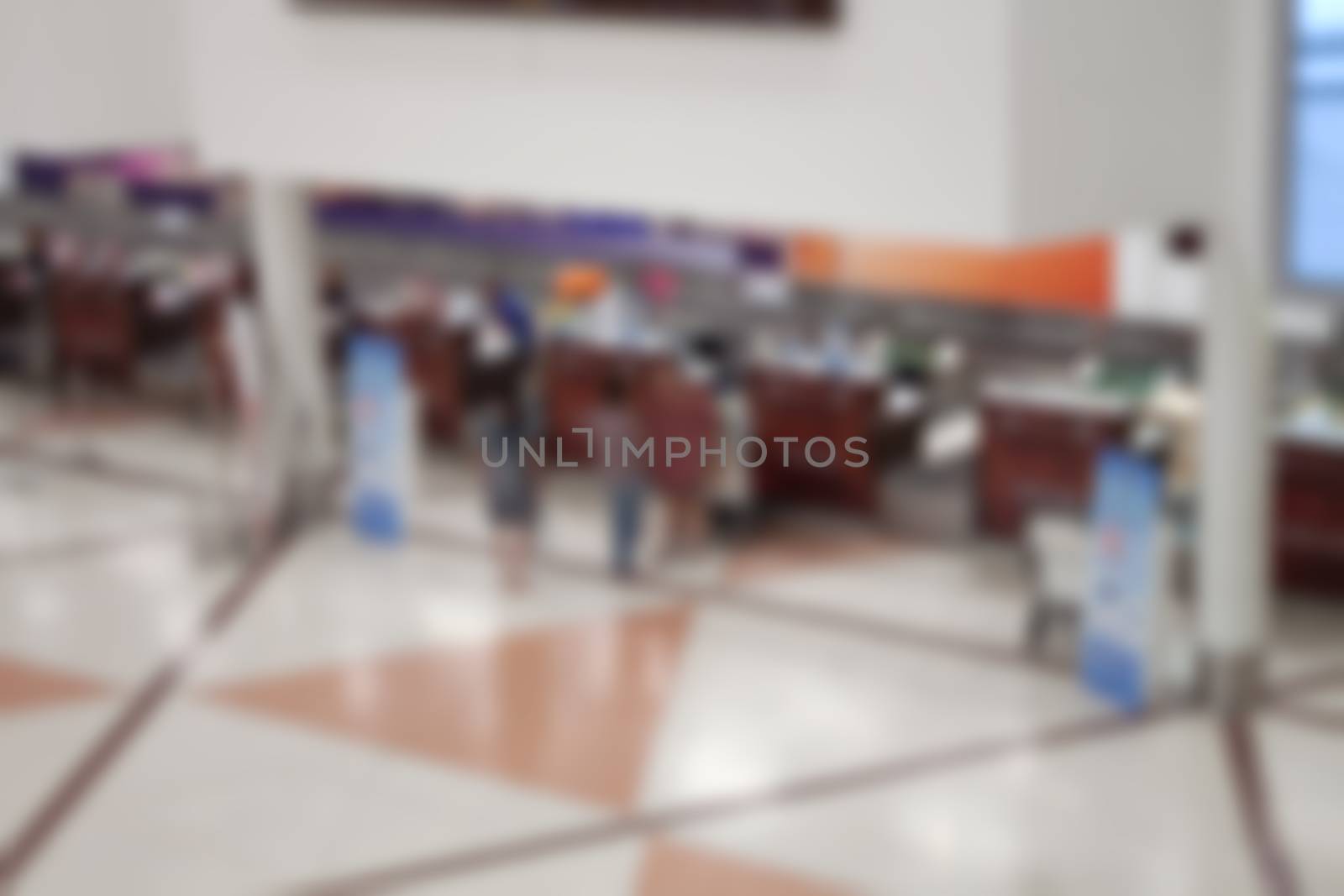 Abstract blurred background of Airport by punsayaporn