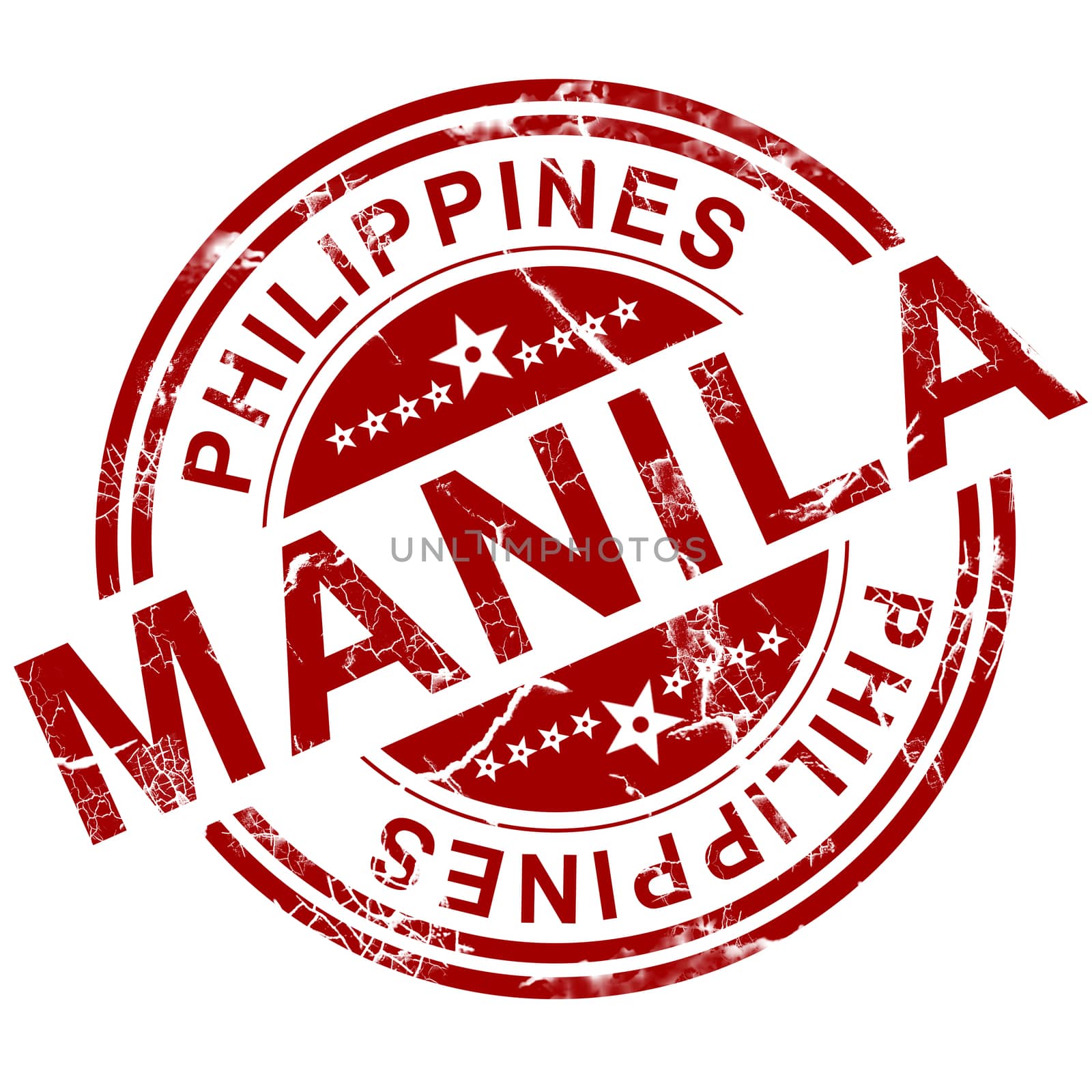 Red Manila stamp by tang90246