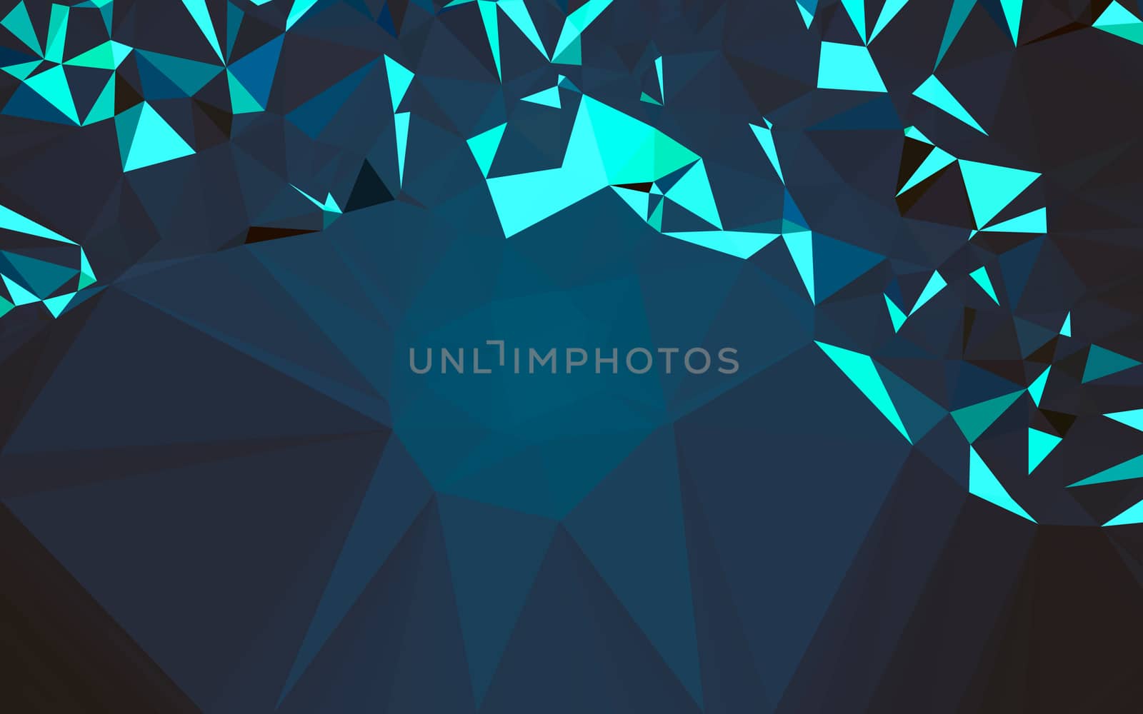 Abstract low poly background, geometry triangle by teerawit