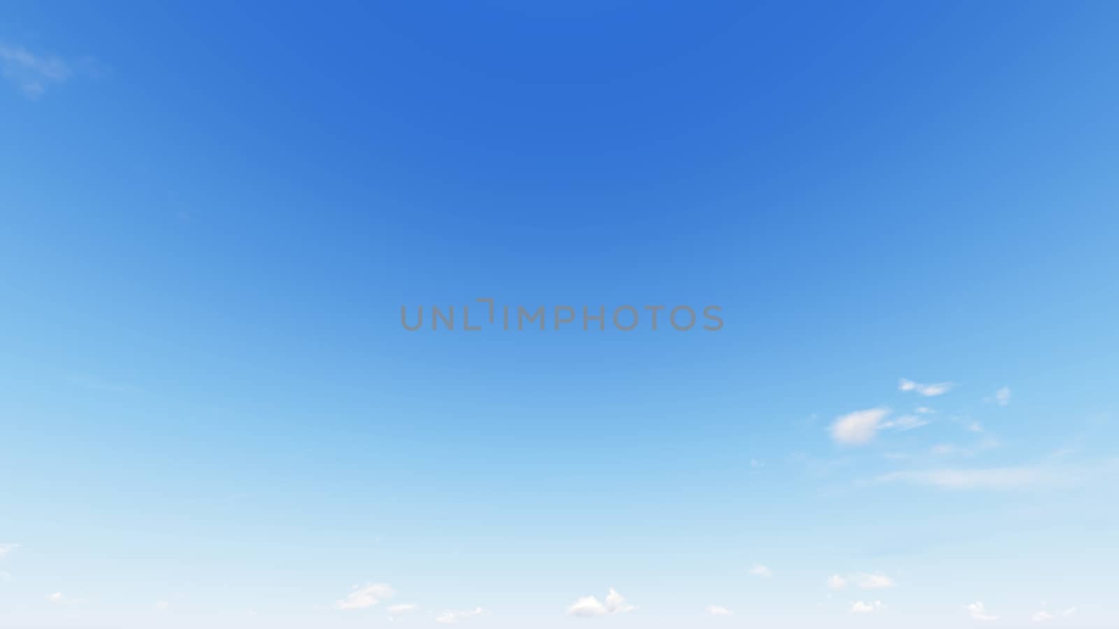 Cloudy blue sky abstract background, blue sky background with tiny clouds, 3d rendering

