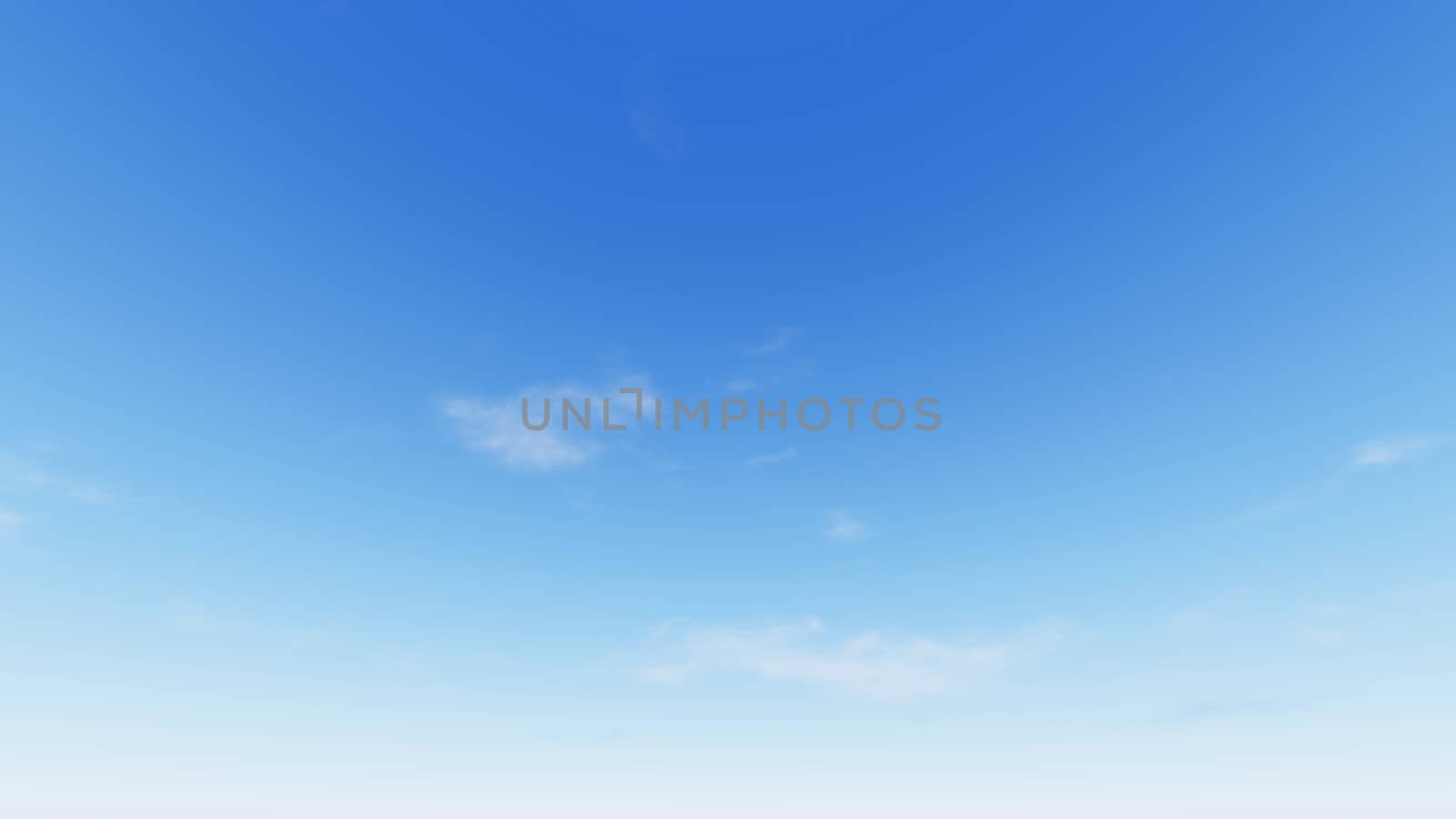 Cloudy blue sky abstract background, blue sky background with tiny clouds, 3d rendering

