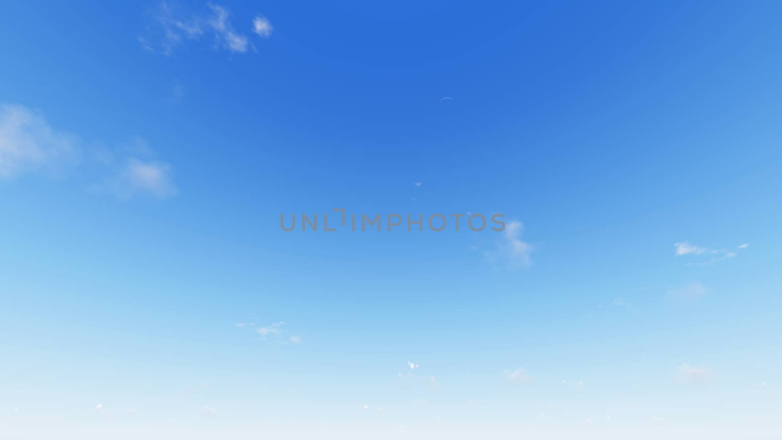 Cloudy blue sky abstract background, blue sky background with tiny clouds, 3d rendering

