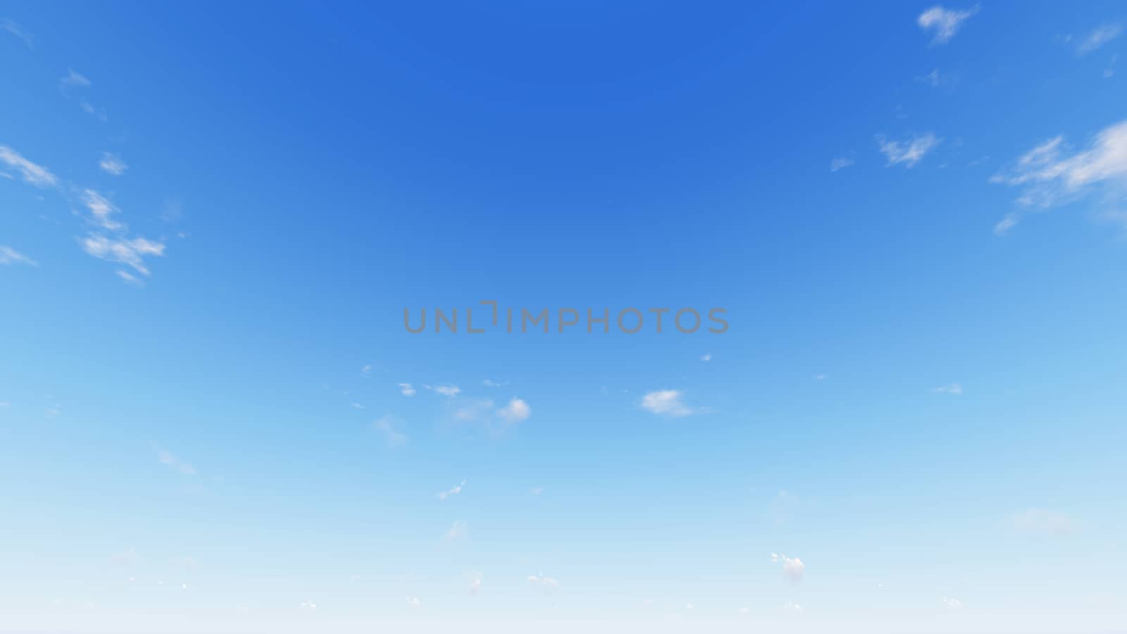 Cloudy blue sky abstract background, blue sky background with tiny clouds, 3d rendering

