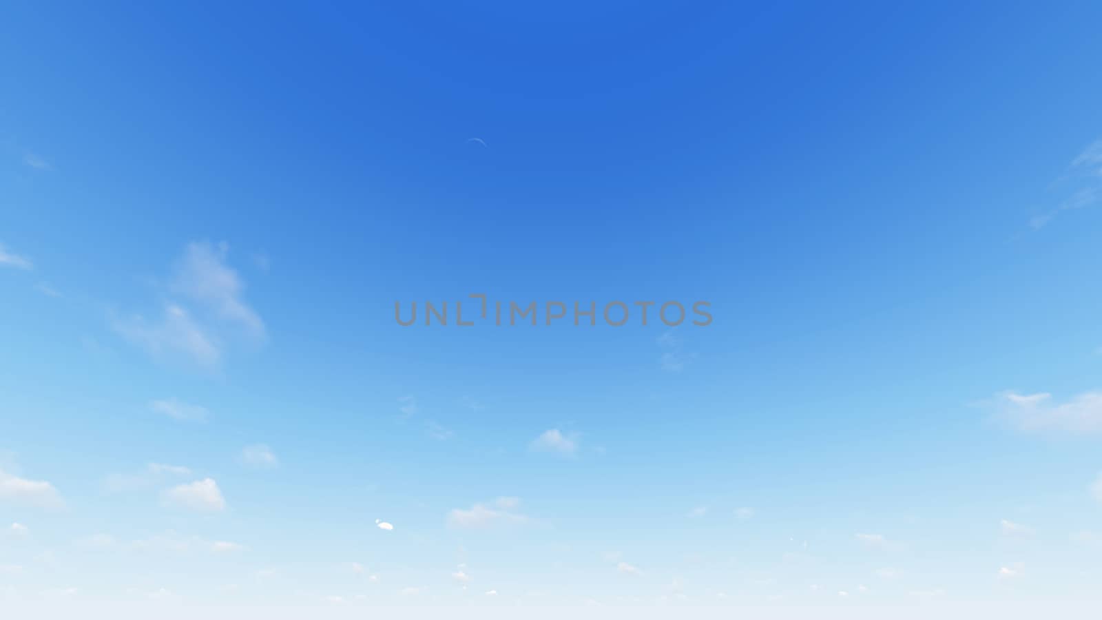 Cloudy blue sky abstract background, blue sky background with tiny clouds, 3d rendering

