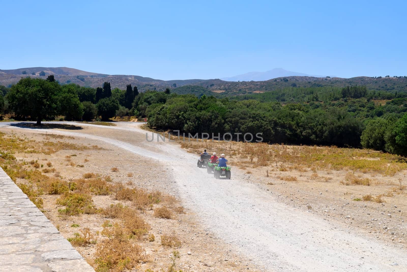 arkadi crete greece outdoors ATV offroad trip