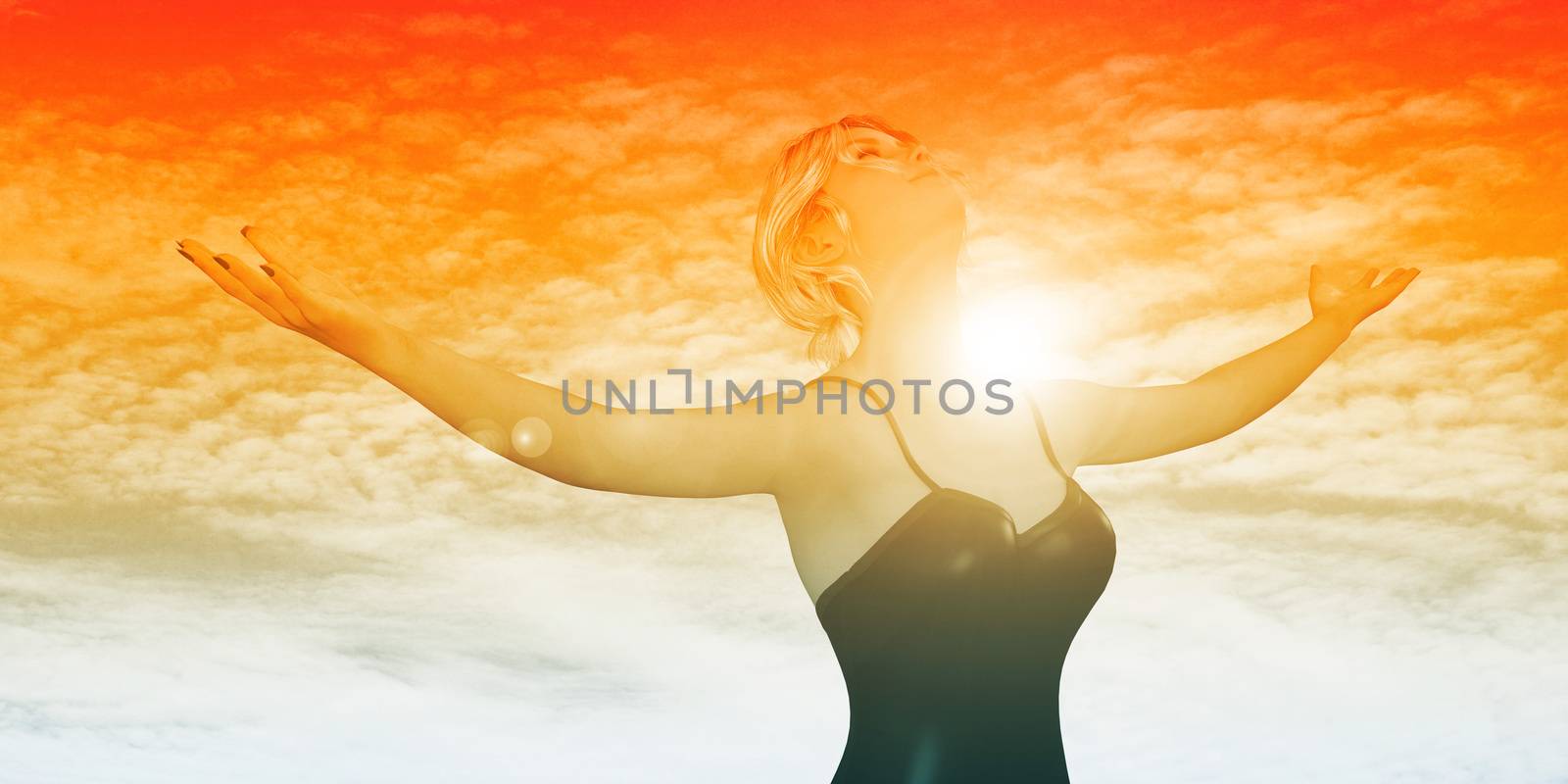 Soothing Background with Tranquility Serene Concept Art
