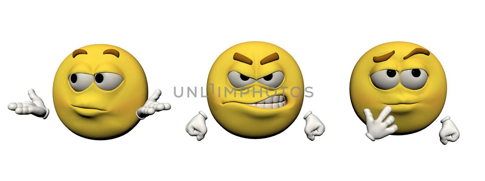 emoticon emotion isolated in white background