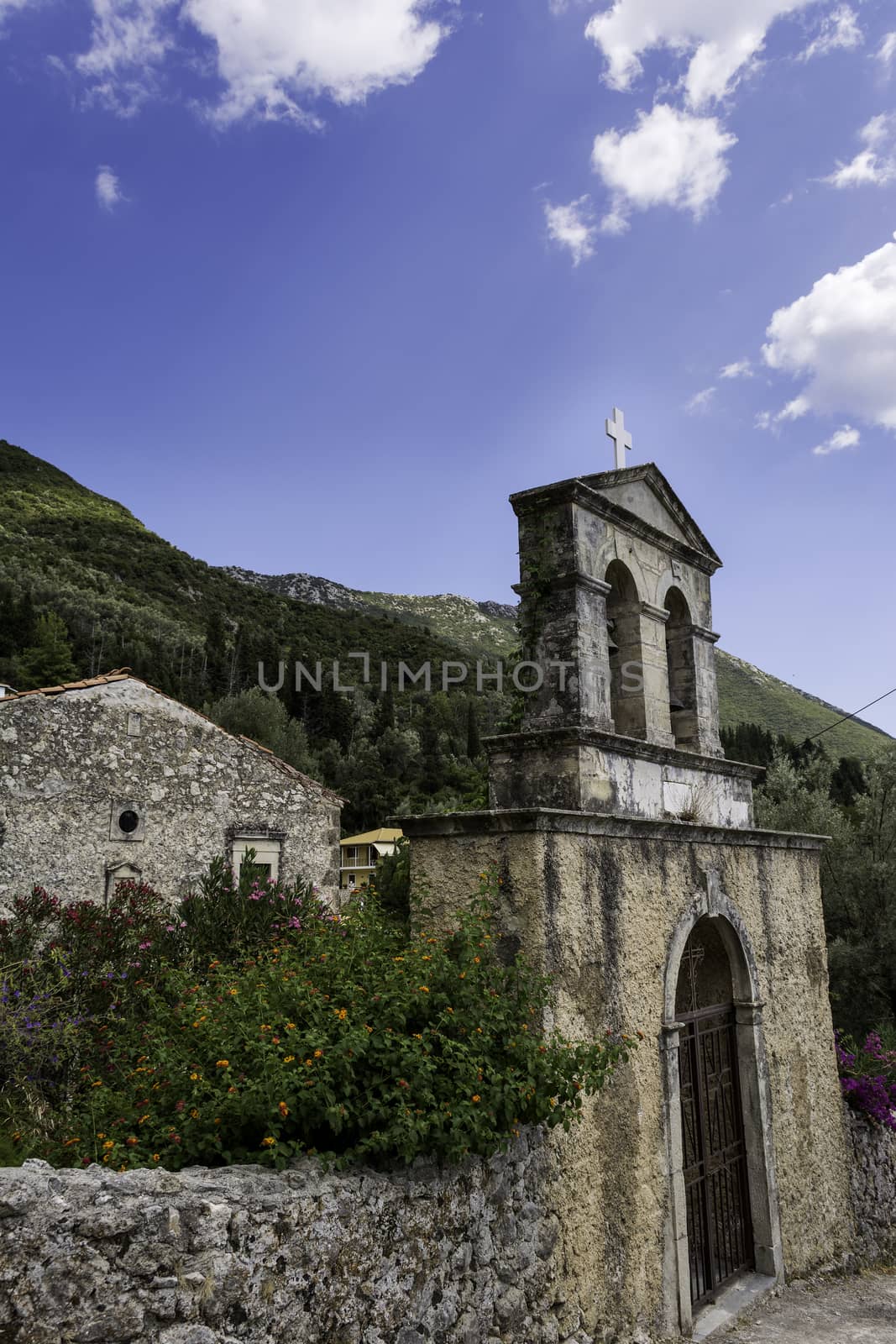 Old monastery at Lefkada by ankarb