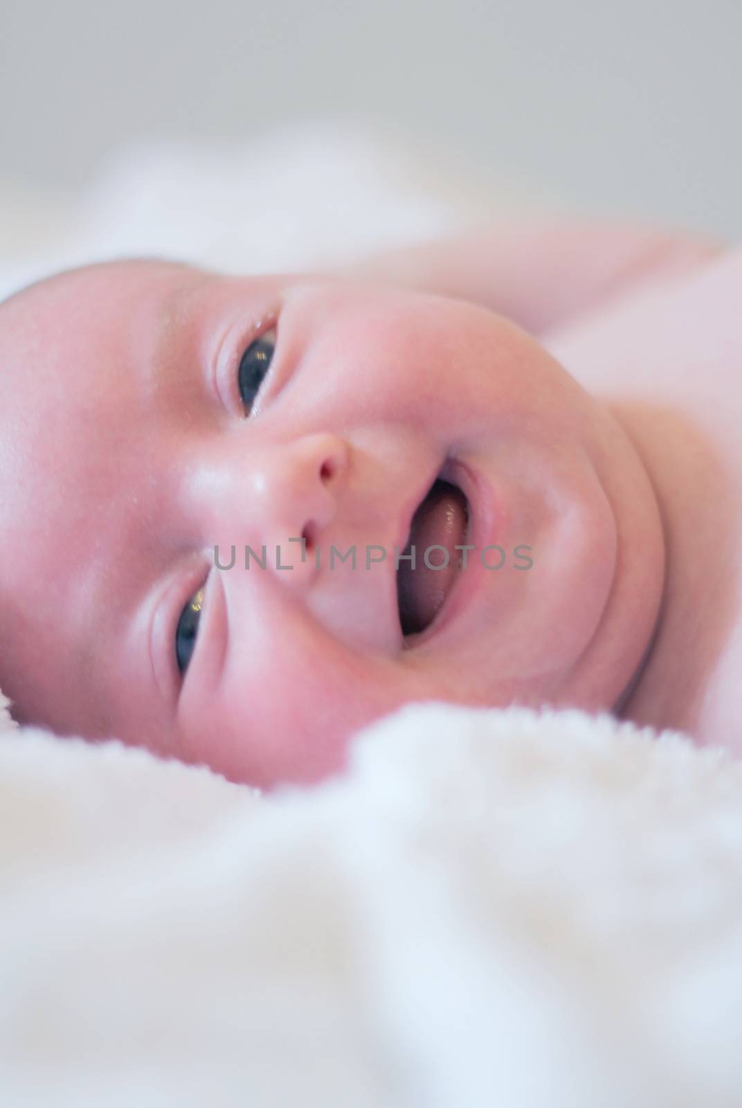 First Smile of a Baby by Multipedia