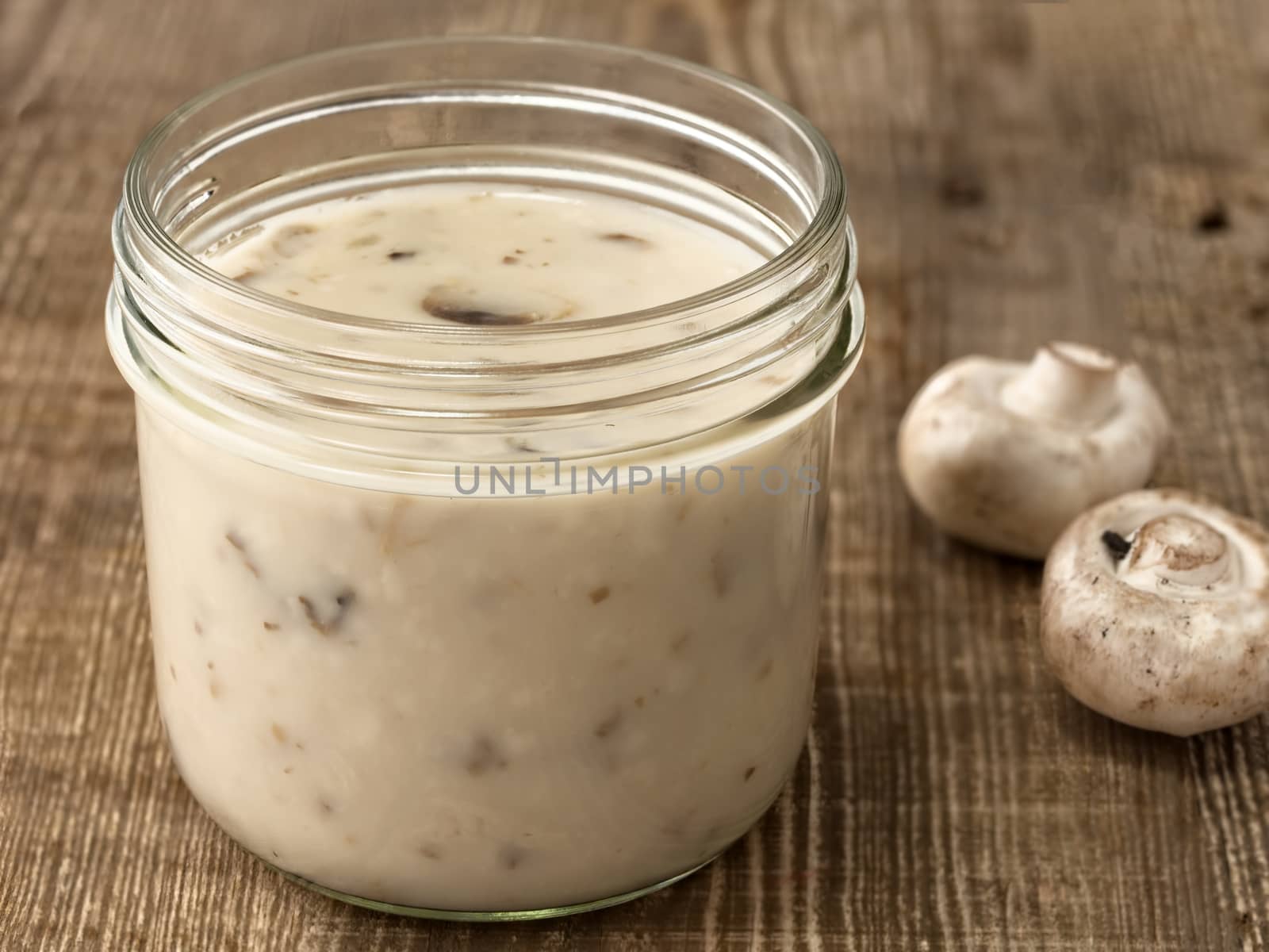 rustic cream of mushroom soup by zkruger