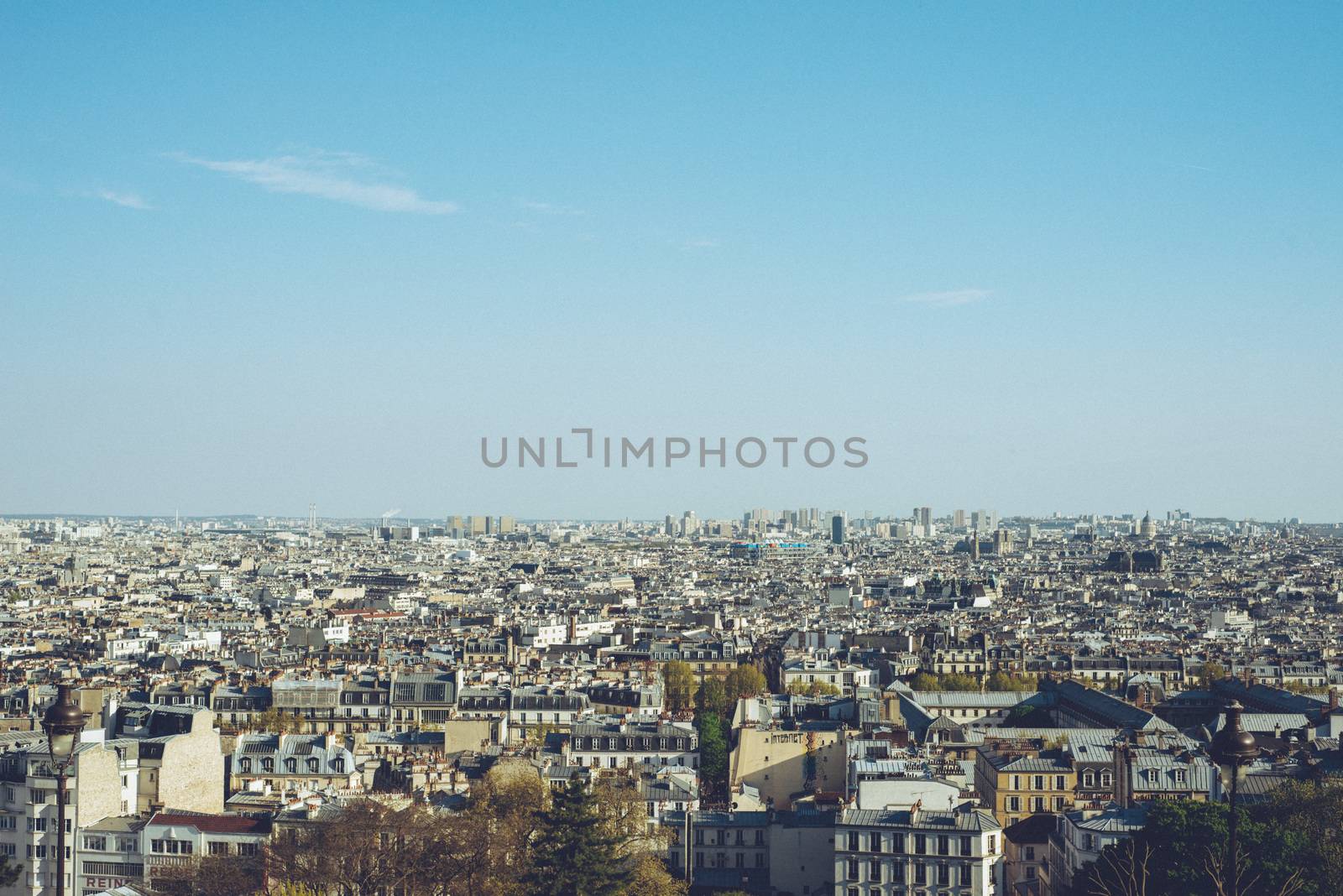 City Centre Top view - Paris France city walks editorial travel shoot