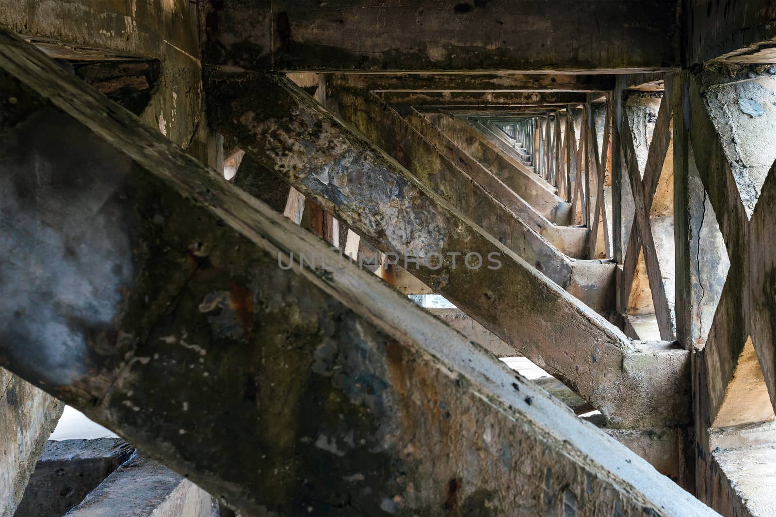 concrete bridge structure