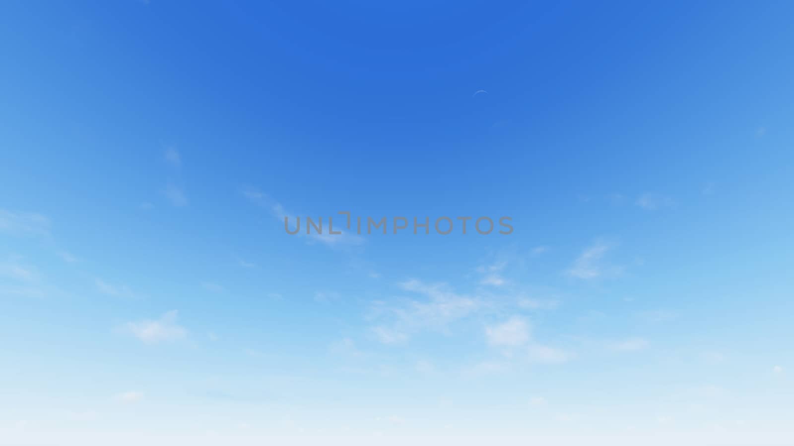 Cloudy blue sky abstract background, blue sky background with tiny clouds, 3d rendering

