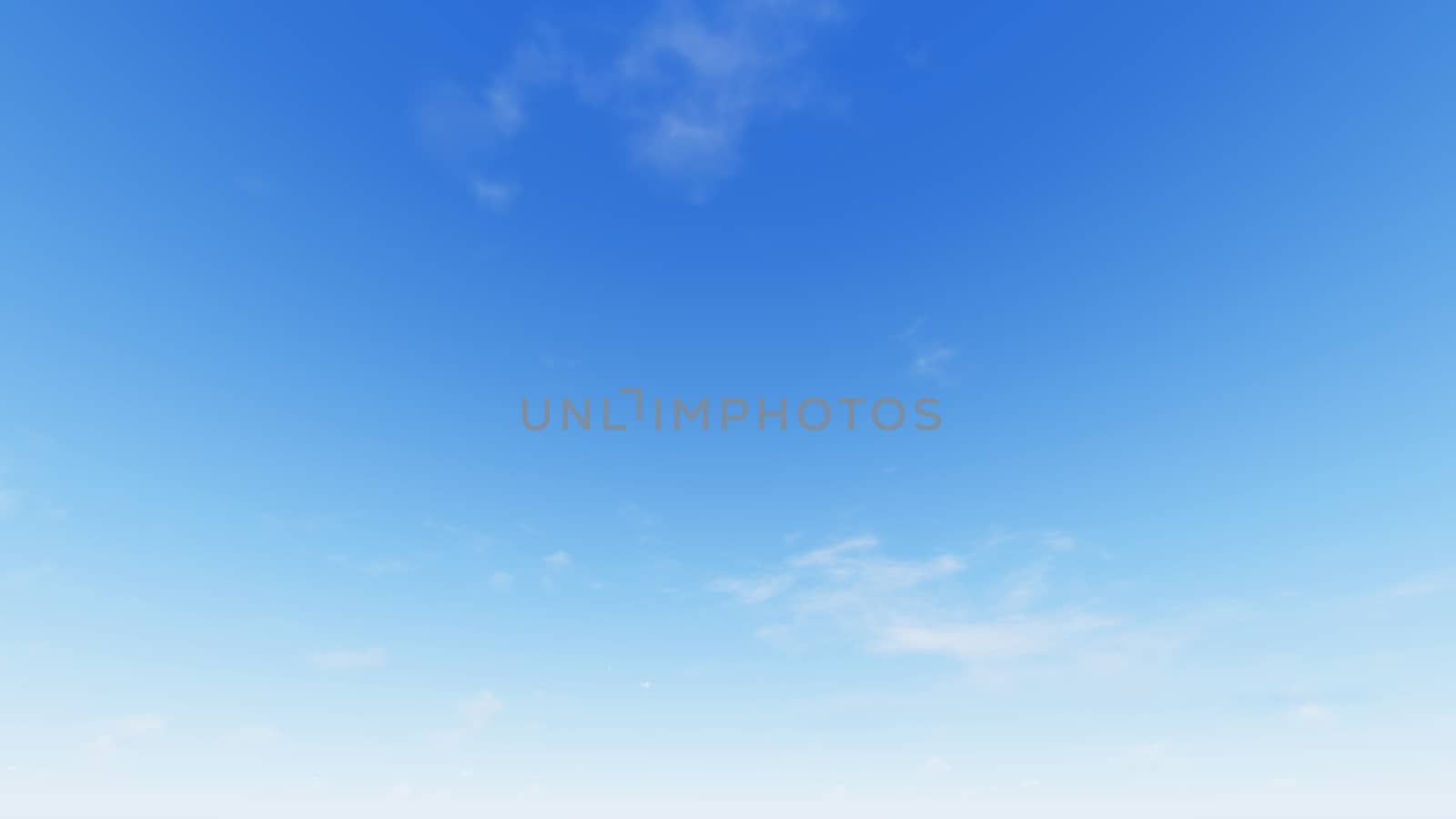 Cloudy blue sky abstract background, blue sky background with tiny clouds, 3d rendering

