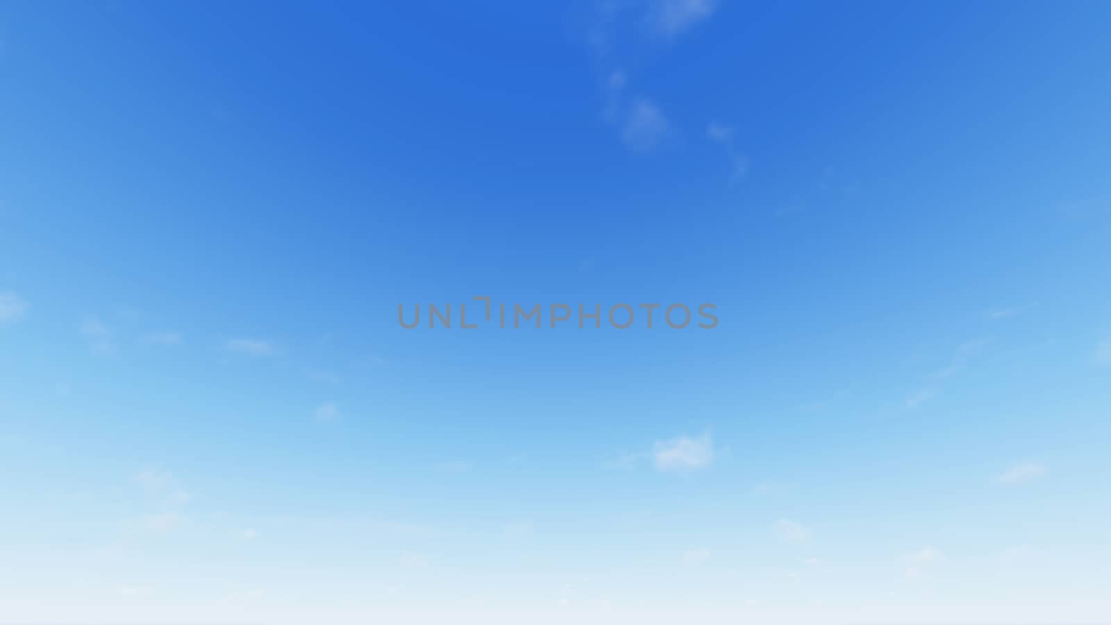 Cloudy blue sky abstract background, blue sky background with tiny clouds, 3d rendering

