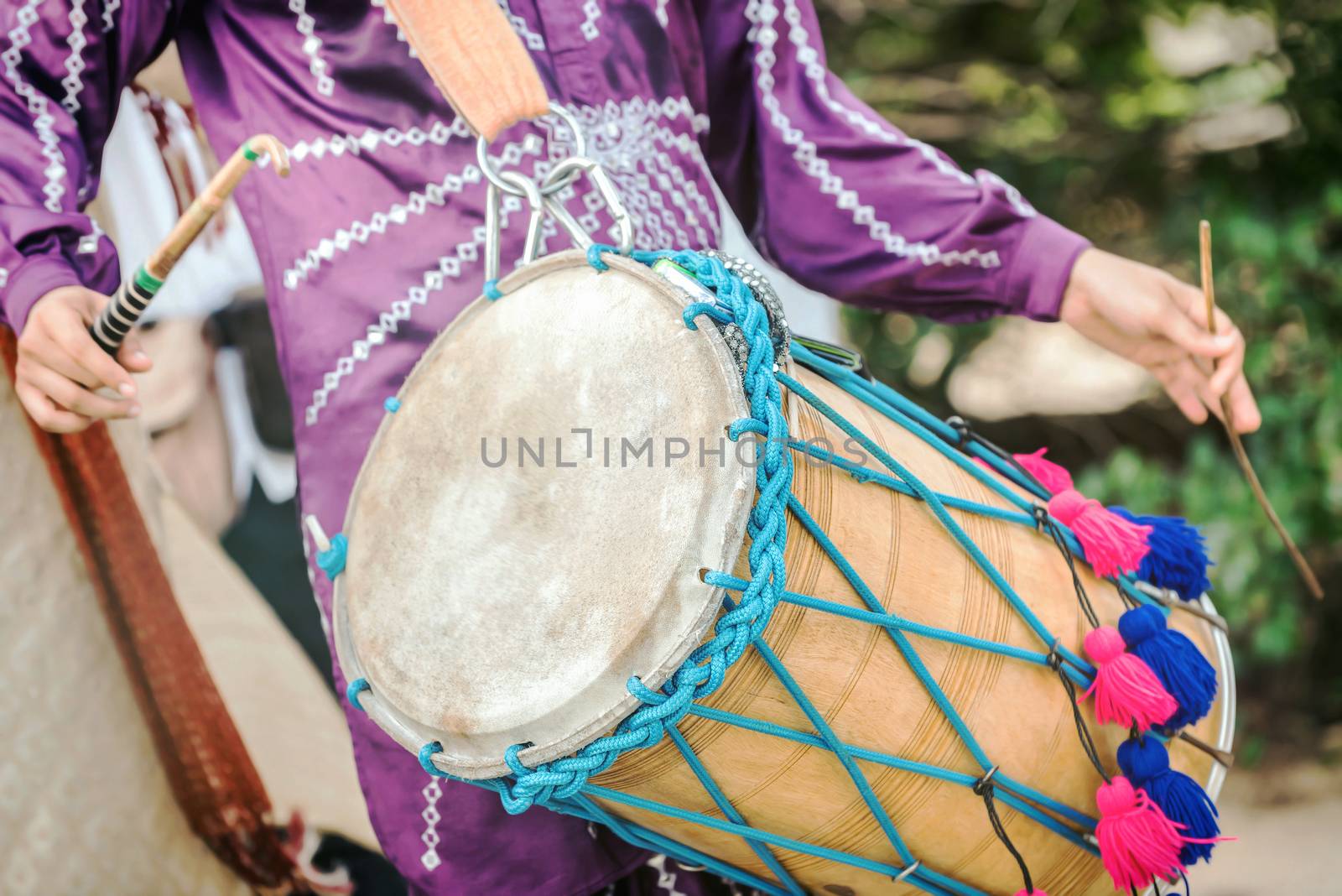 drumming in Indian wedding by hkt83000