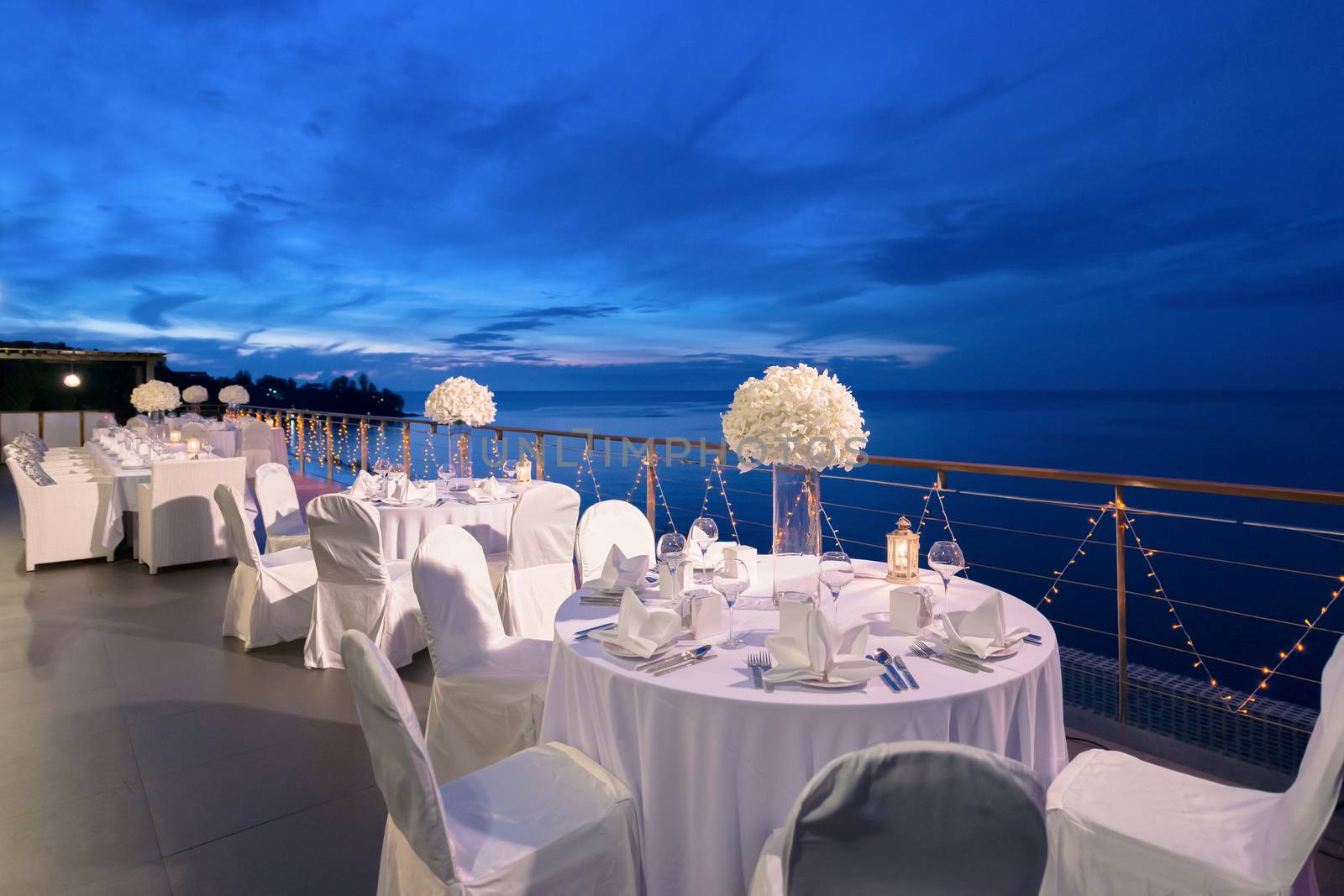 Romantic dinner setup by hkt83000