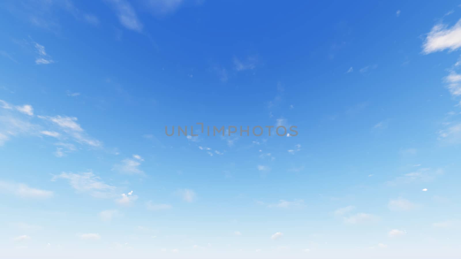 Cloudy blue sky abstract background, blue sky background with tiny clouds, 3d rendering

