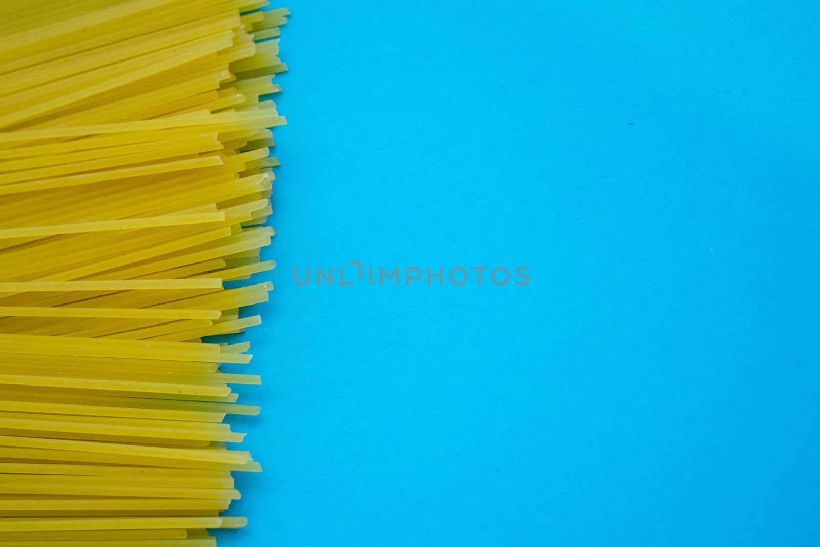 A composition of spaghetti, italian food