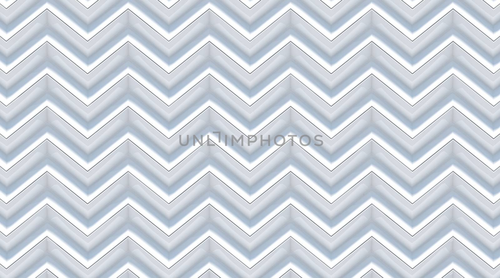 White gray abstract background. 3D render, soft shadows