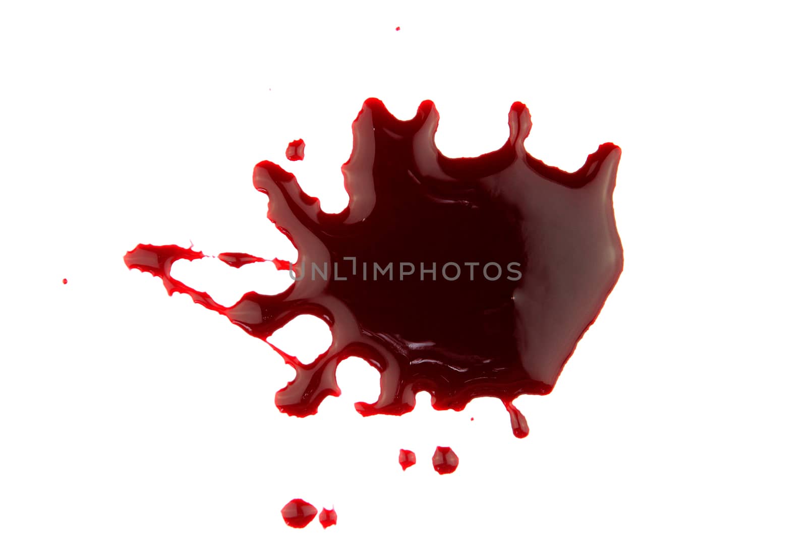 set 8. bloodstains on isolated white background  by Tanayus