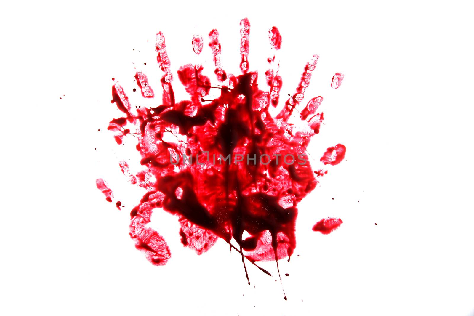 set 8. blood drop and bloodstains on isolated white background for horror content.