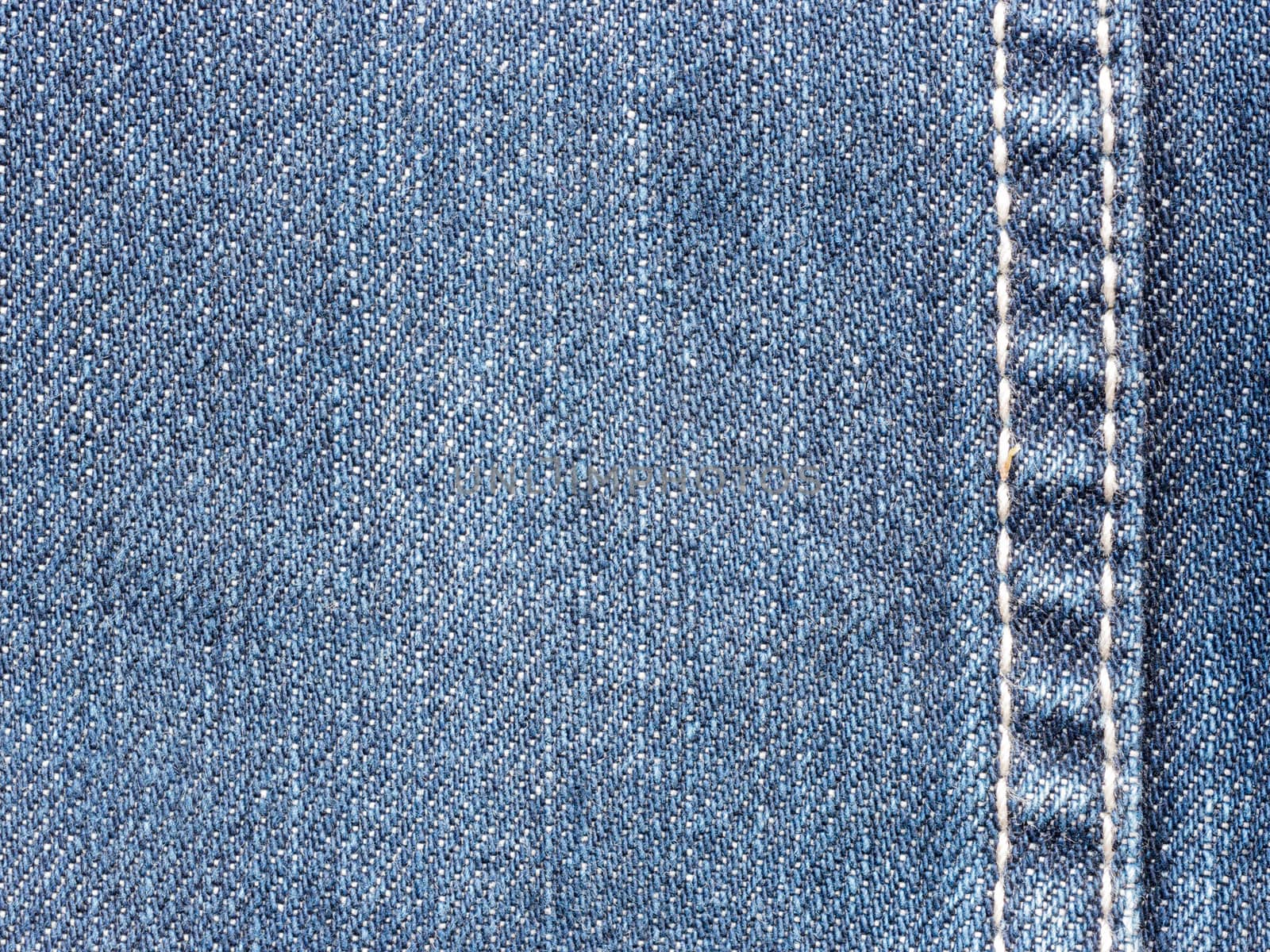 Texture of denim jeans close up by fascinadora