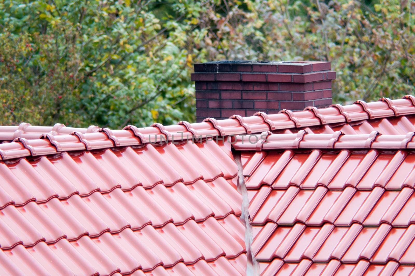 An image of  red roof 