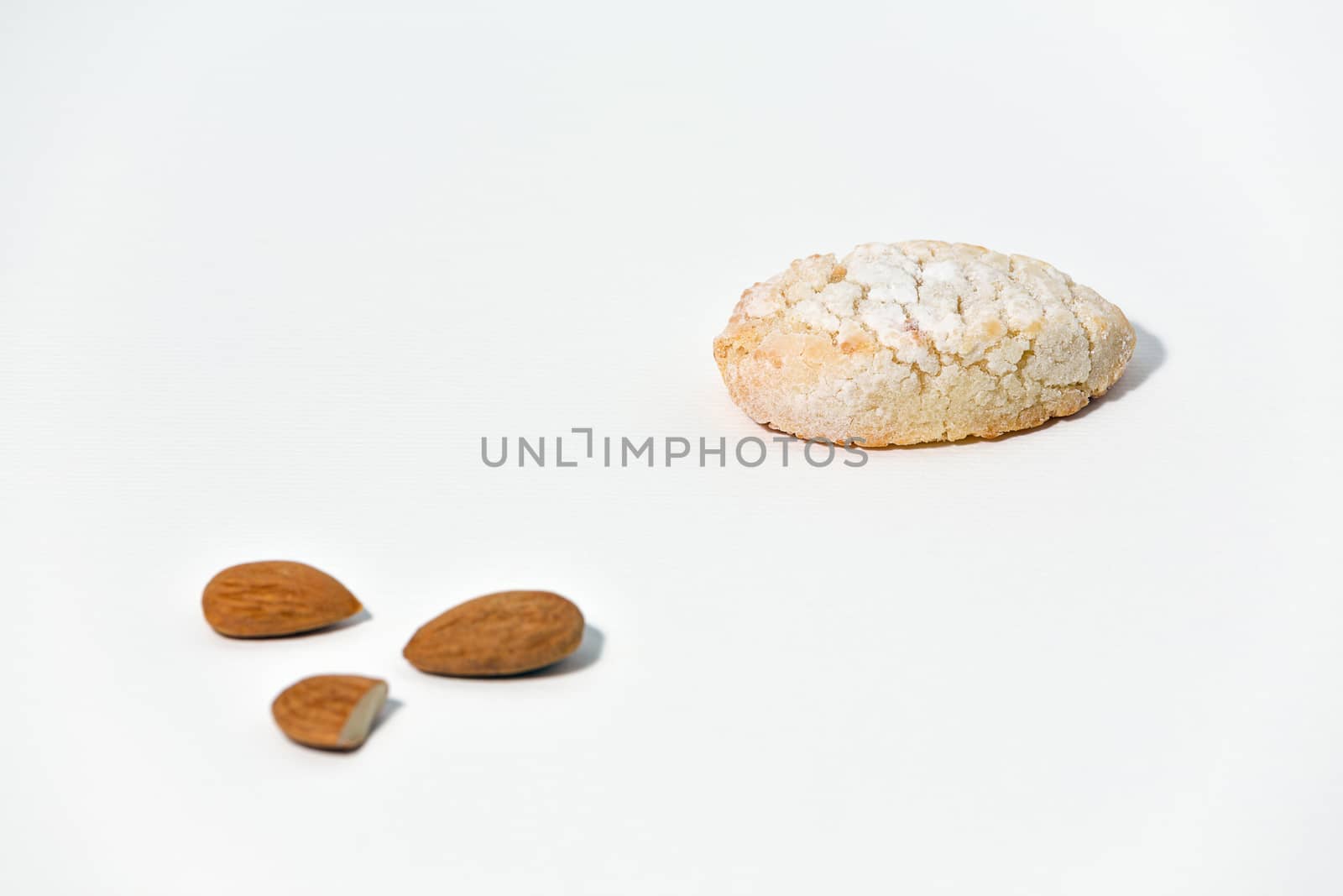 Ricciarelli a traditional italian cake with almonds by LuigiMorbidelli