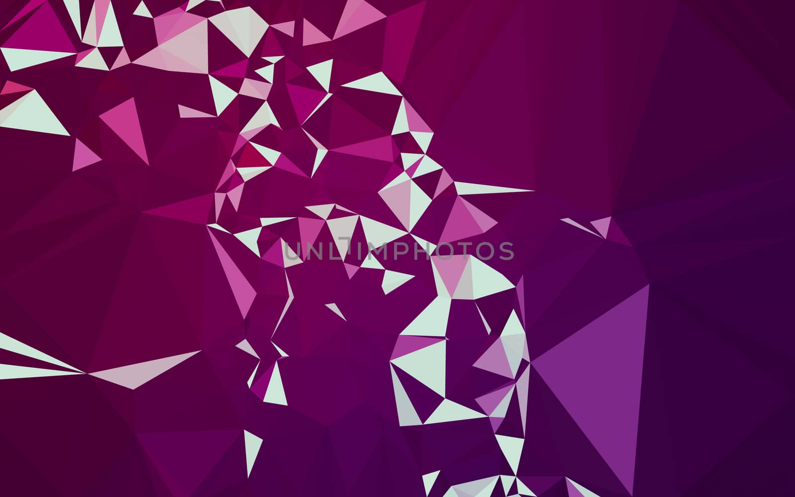 Abstract low poly background, geometry triangle, mosaic pastel color background