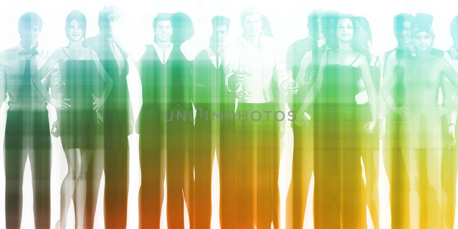 Human Resources or HR Department with Staff Management