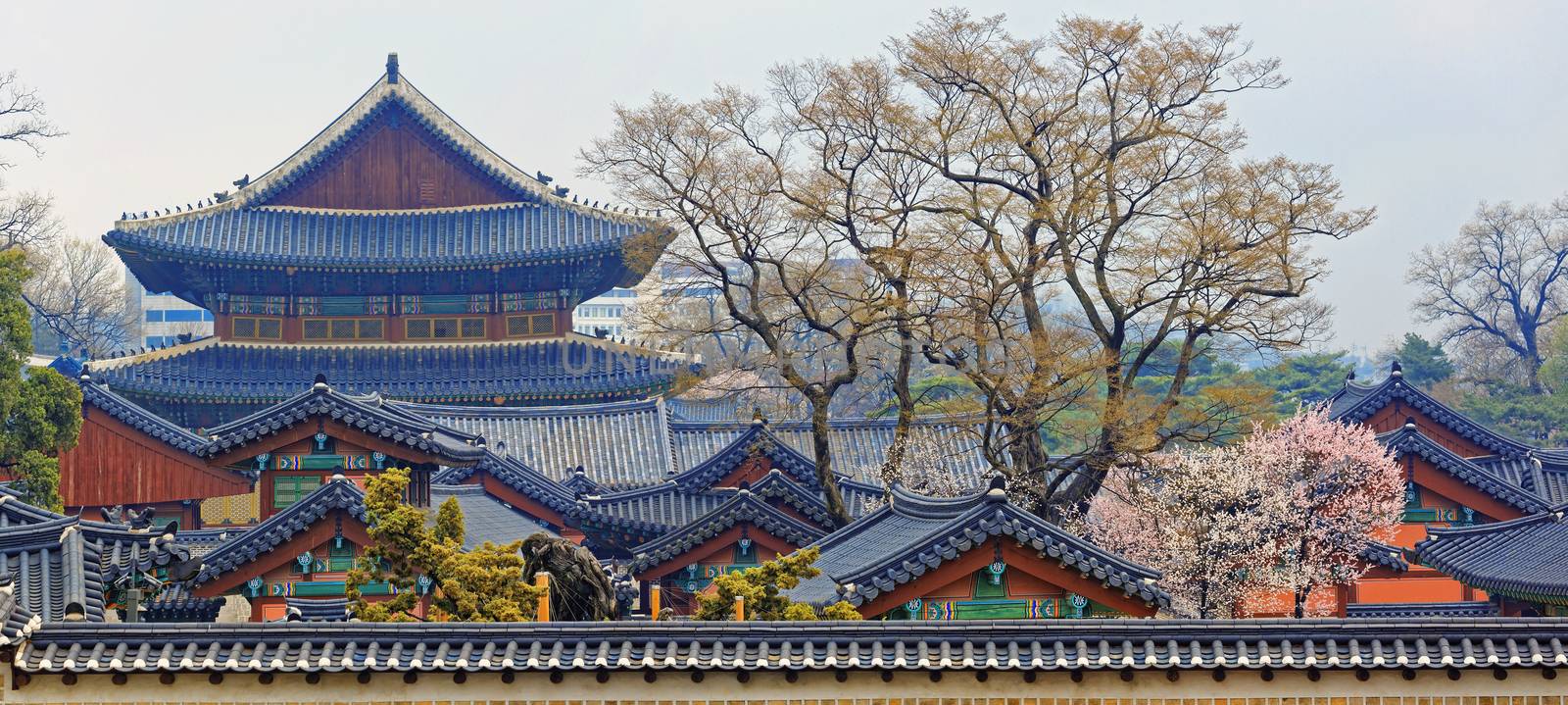 Gyeongbokgung Palace in Seoul, South Korea.