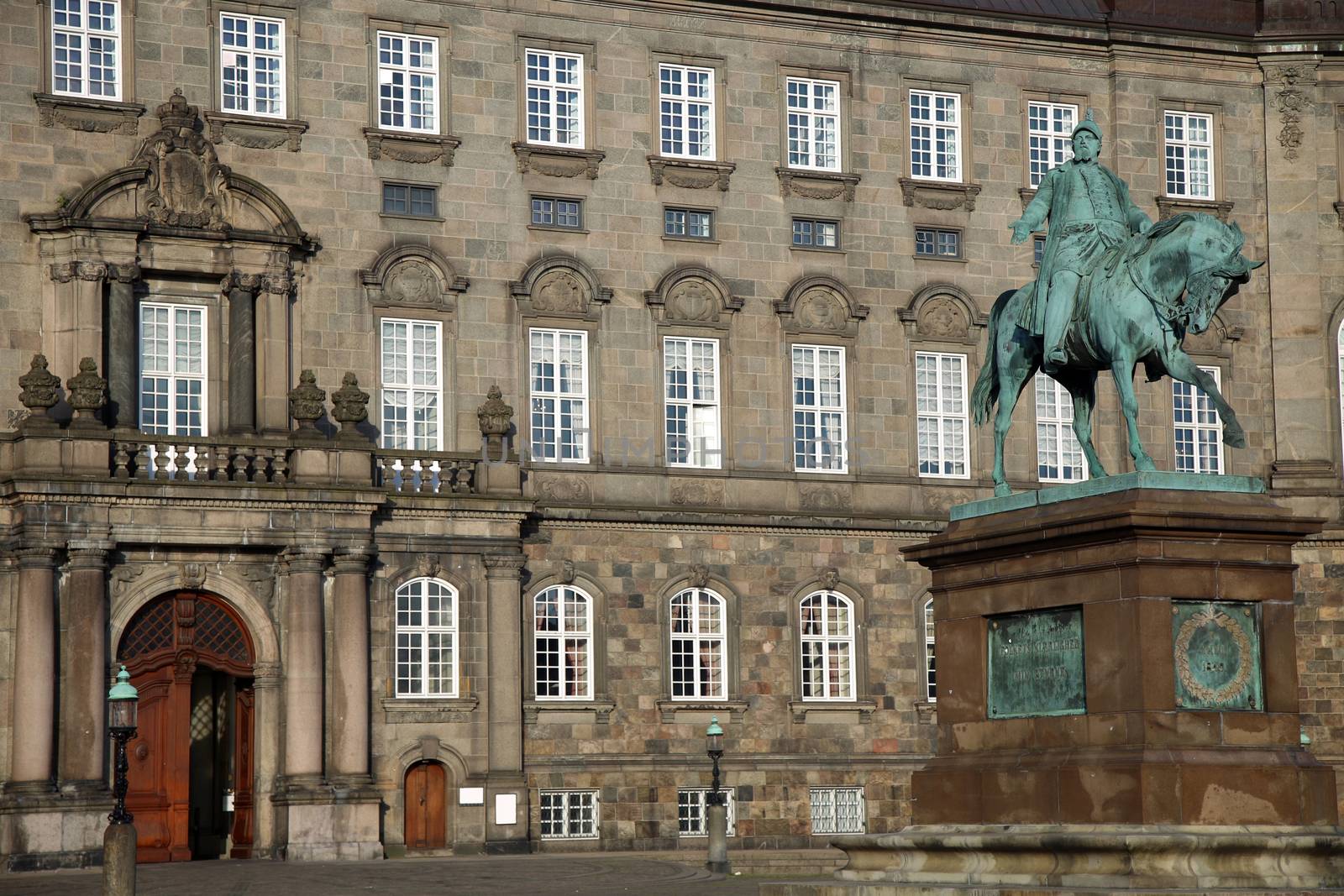 Christiansborg Palace in Copenhagen, Denmark by vladacanon