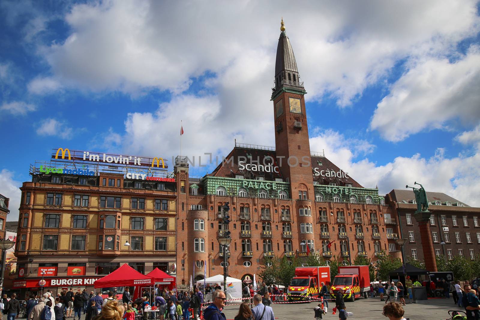 COPENHAGEN, DENMARK - AUGUST 14, 2016: Scandic Palace Hotel is a by vladacanon