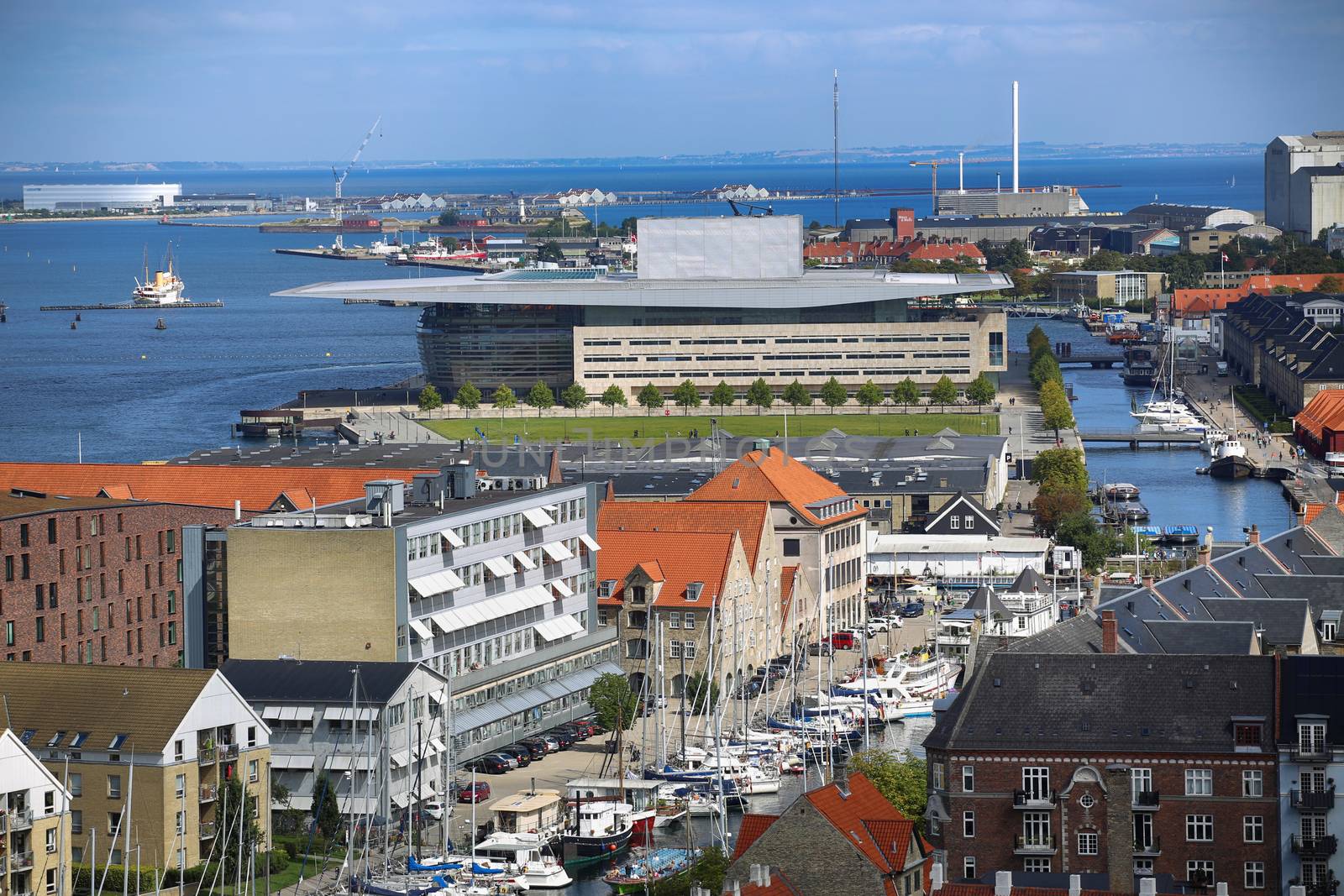The Copenhagen Opera House in Copenhagen, Denmark by vladacanon
