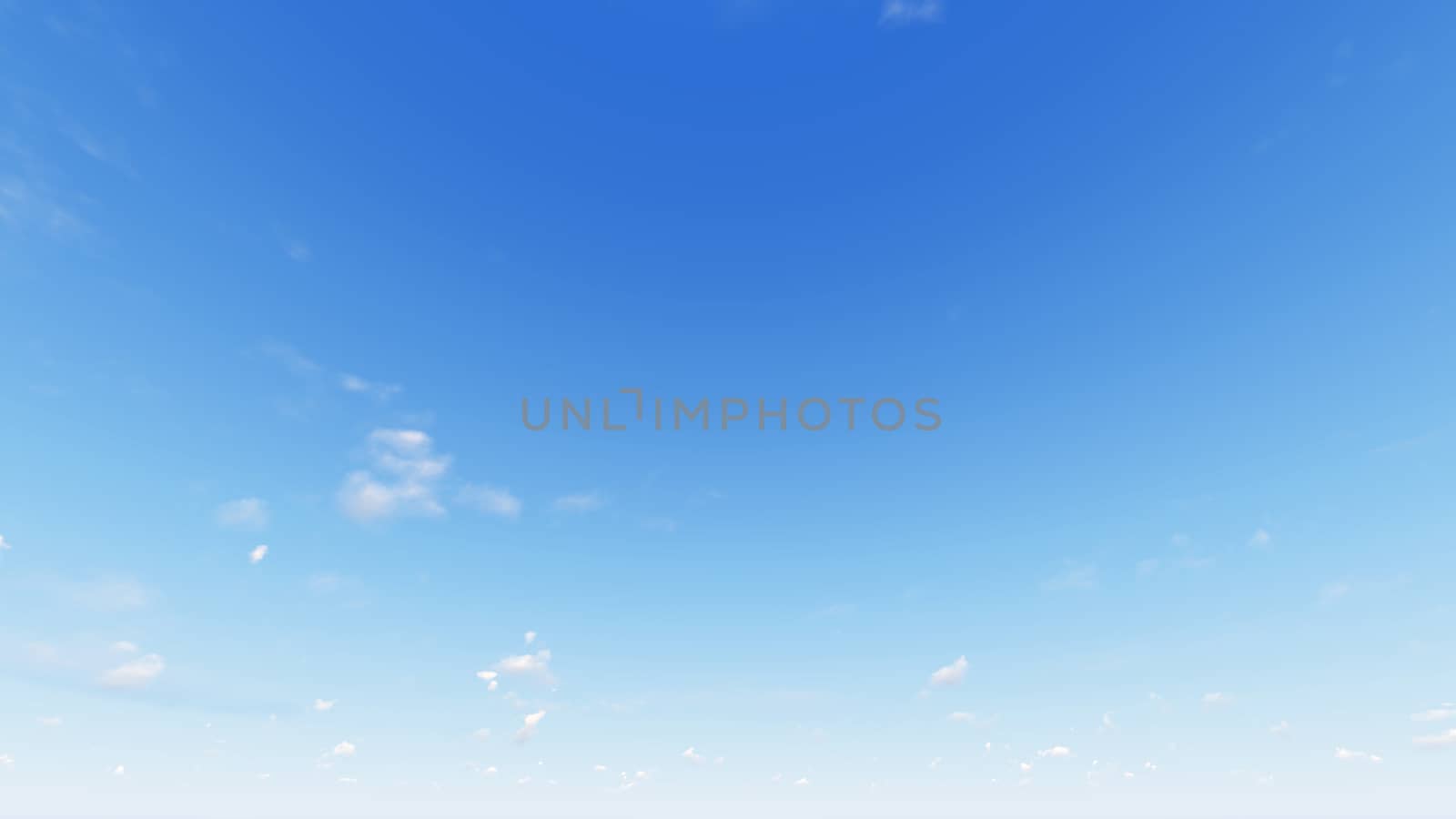 Cloudy blue sky abstract background, blue sky background with tiny clouds, 3d rendering

