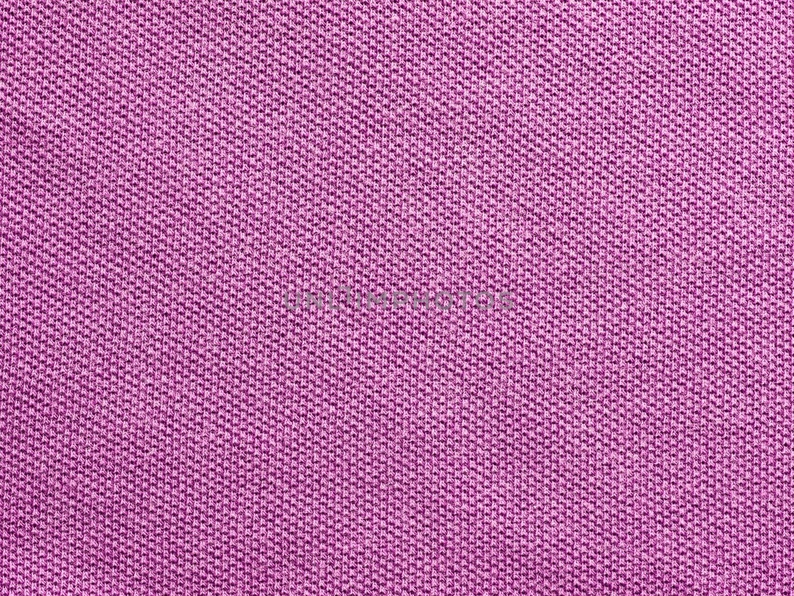 purple knitted Jersey polo texture as textile background