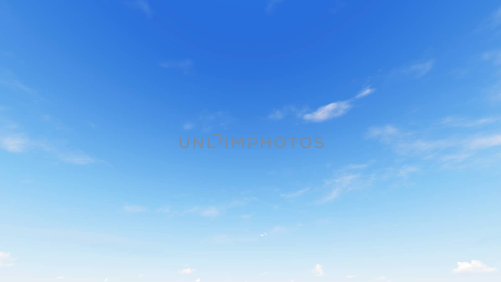 Cloudy blue sky abstract background, blue sky background with tiny clouds, 3d rendering

