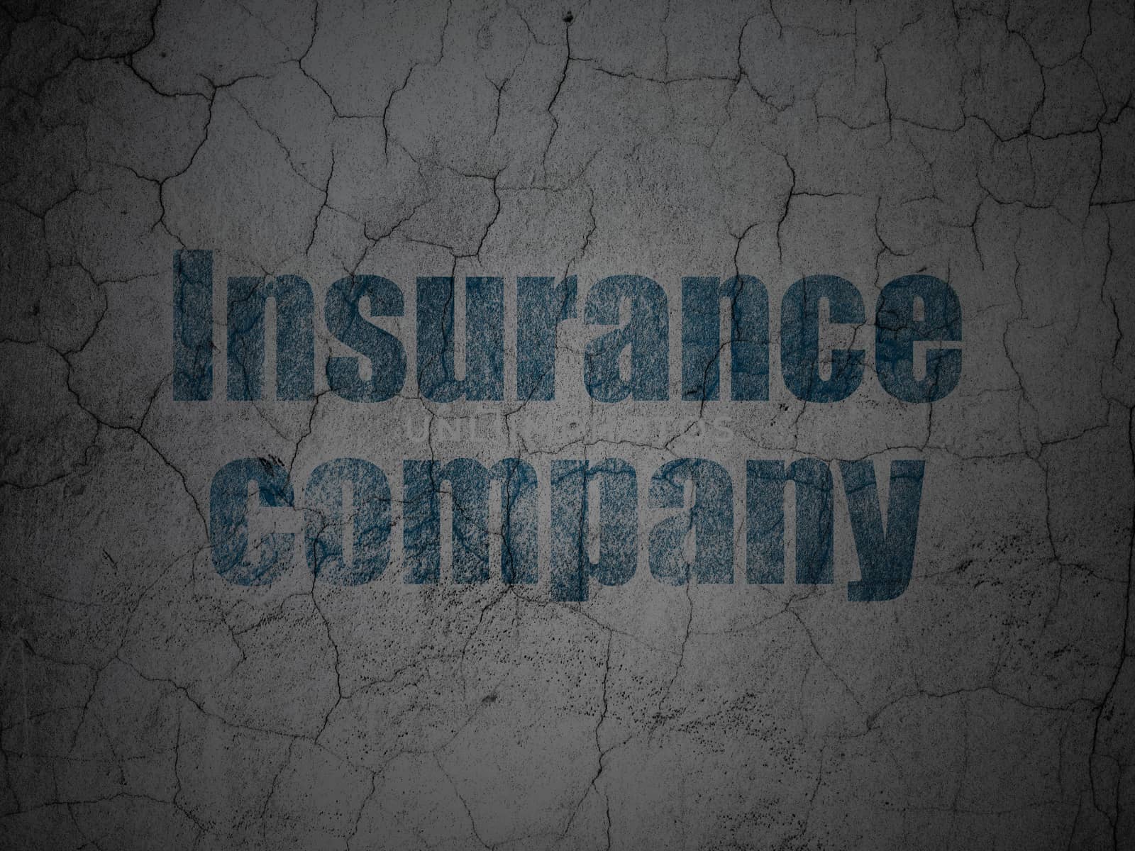 Insurance concept: Insurance Company on grunge wall background by maxkabakov