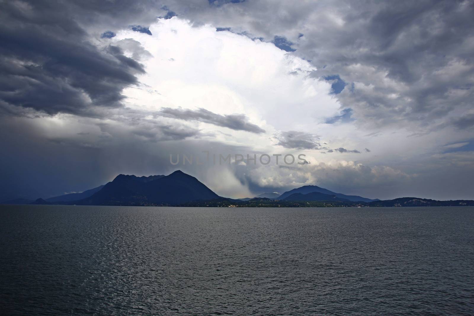 landscape, view of the island and ocean