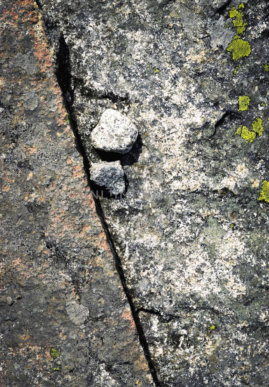 two small granite stones by Ahojdoma